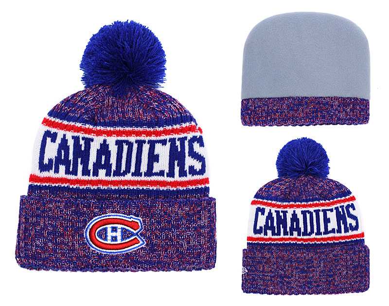 Canadiens Team Logo Blue Pom Knit Hat,We sell and wholesale Canadiens Team Logo Blue Pom Knit Hat on line form chian!